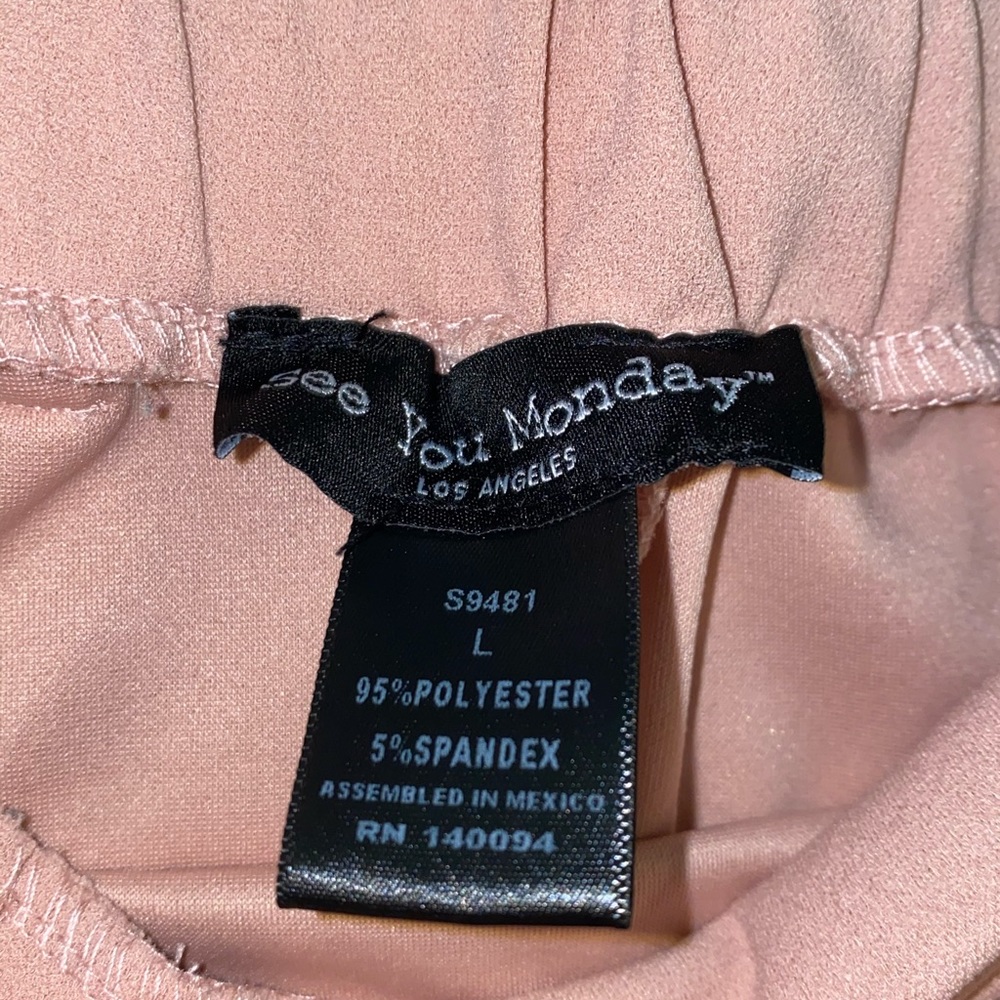 Pink Midi Skirt